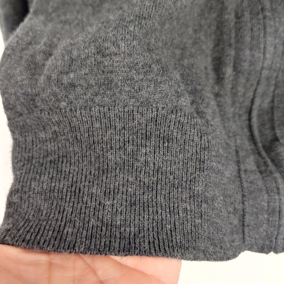 BANANA REPUBLIC MENS ZIP WOOL SWEATER - Picture 3 of 12